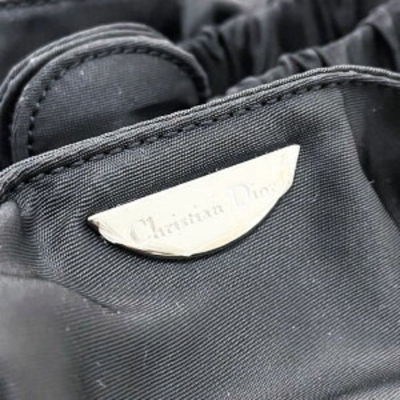 Christian Dior Handbag Handbag le One Bag Nylon Black Mini CDior - Picture 4 of 6